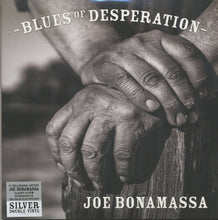 Load image into Gallery viewer, Joe Bonamassa – Blues Of Desperation - Silver Vinyl LP Record - Bondi Records
