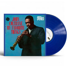 Load image into Gallery viewer, John Coltrane - My Favorite Things - Blue Vinyl LP Record - Bondi Records
