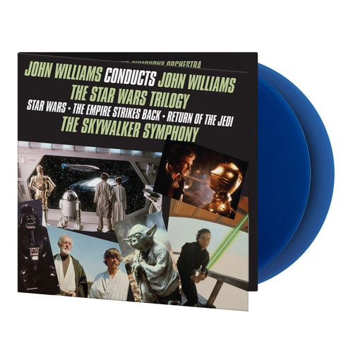 John Williams - The Star Wars Trilogy - Translucent Blue Vinyl LP Record - Bondi Records