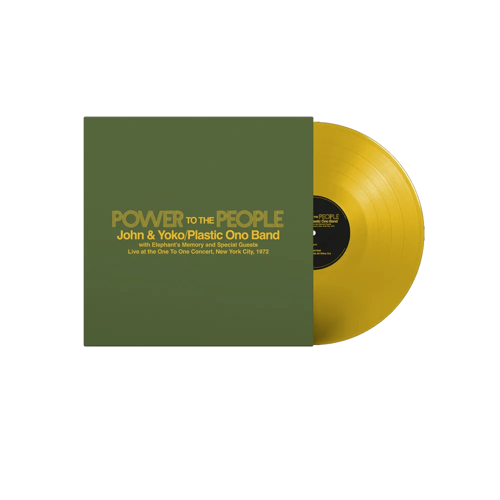 John & Yoko, The Plastic Ono Band, Elephant's Memory - Power To The People - Live At The One To One Concert NYC 1972 - RSD 2025 Vinyl LP Record - Bondi Records