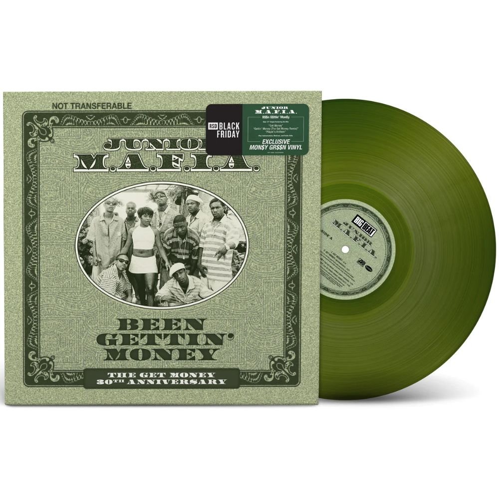 Junior M.A.F.I.A. - Gettin’ Money (The Get Money 30th Anniversary) - RSD Black Friday 2025 Money Green Vinyl LP Record - Bondi Records