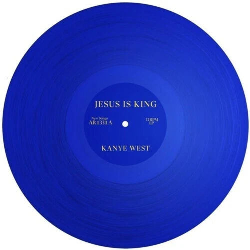 Kanye West - Jesus Is King - Transparent Blue Vinyl LP Record - Bondi Records