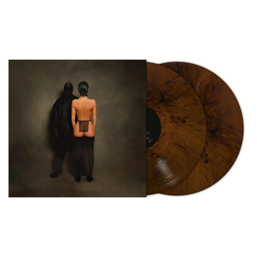 Kanye West & Ty Dolla Sign - VULTURES 1 - Brown Marble Vinyl LP Record - Bondi Records