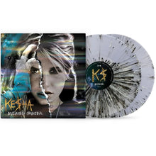 Load image into Gallery viewer, Kesha - Animal + Cannibal (15th Anniversary) - Holographic and Gold Foil on Black and White Translucent Splatter Vinyl LP Record - Bondi Records
