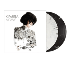 Load image into Gallery viewer, Kimbra - Vows (15th Anniversary Deluxe Expanded Edition) - Black &amp; White Vinyl LP Record - Bondi Records
