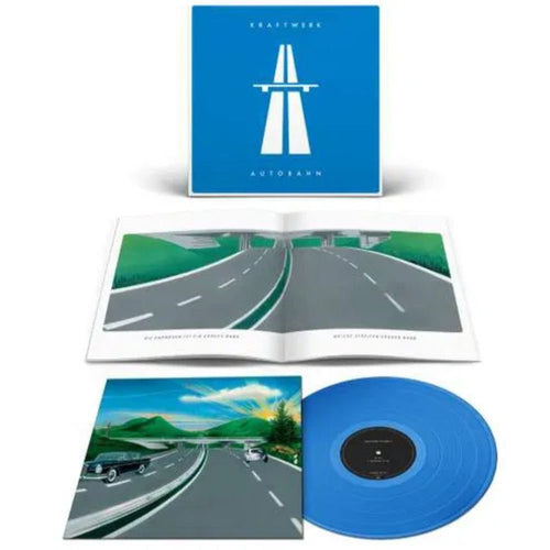 Kraftwerk - Autobahn - Blue Vinyl LP Record - Bondi Records