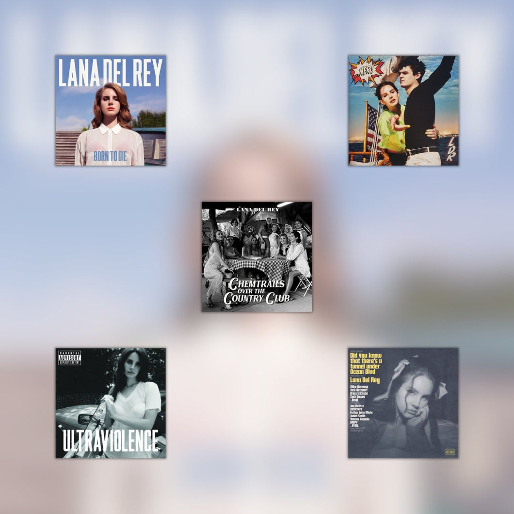 Lana Del Rey - Vinyl LP Record Bundle - Bondi Records