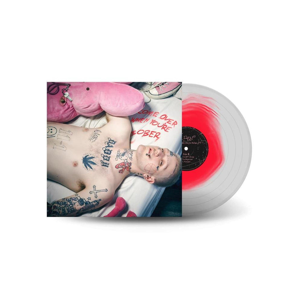 Lil Peep - Come Over When You're Sober Pt1 - Pink & Clear Vinyl LP Record - Bondi Records