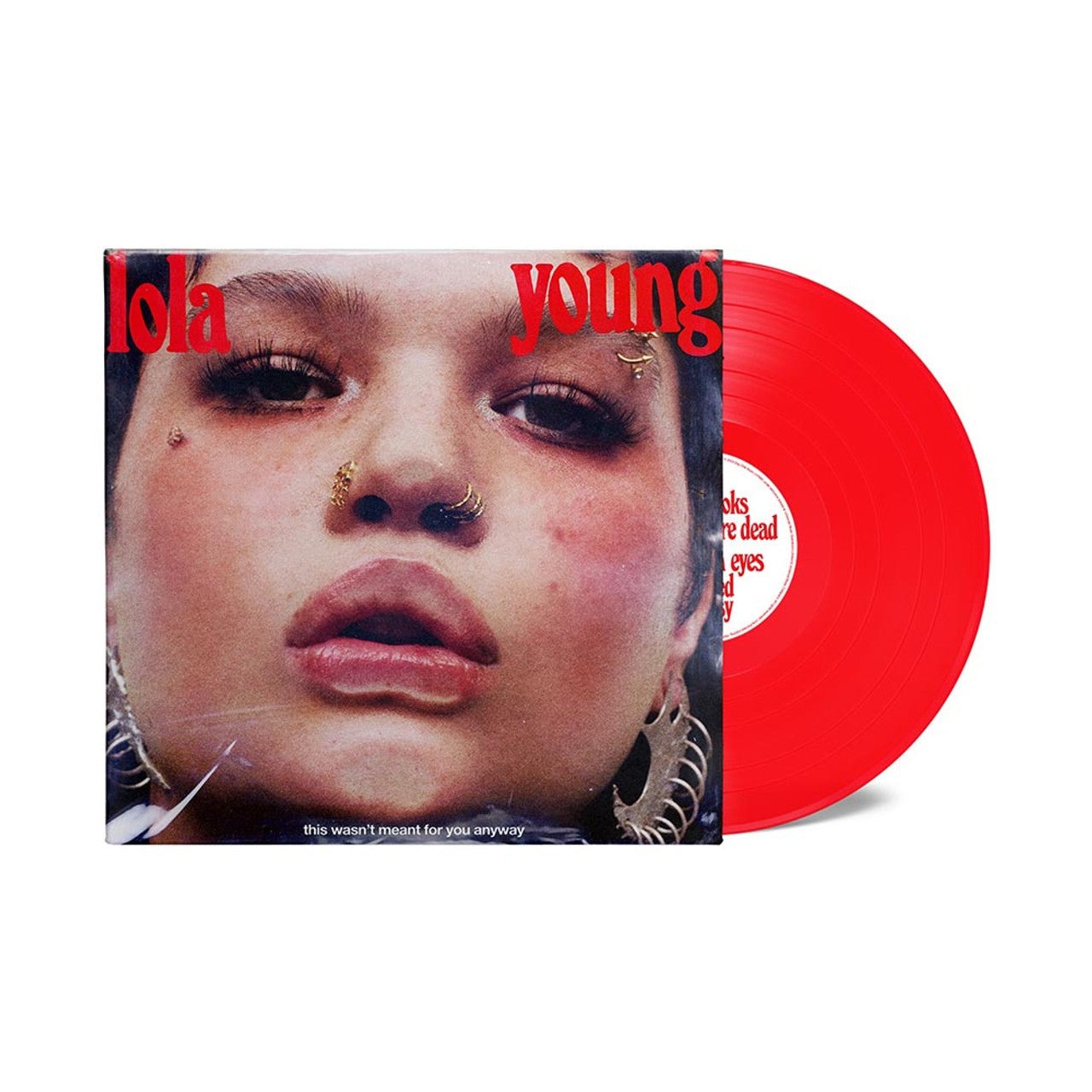 Lola Young - This Wasn't Meant for You Anyway - Hand - Numbered Limited Edition Red Vinyl LP Record - Bondi Records