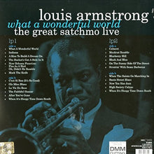 Load image into Gallery viewer, Louis Armstrong - What A Wonderful World: The Great Satchmo Live - Vinyl LP Record
