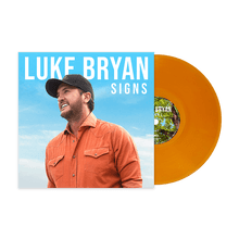 Load image into Gallery viewer, Luke Bryan - Signs - Orange Vinyl LP Record - Bondi Records
