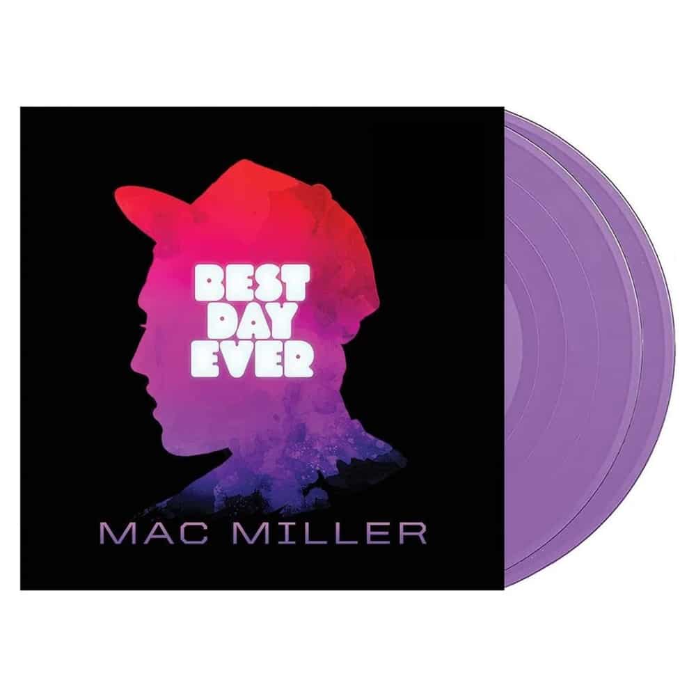 Mac Miller - Best Day Ever - Lavender Vinyl LP Record - Bondi Records