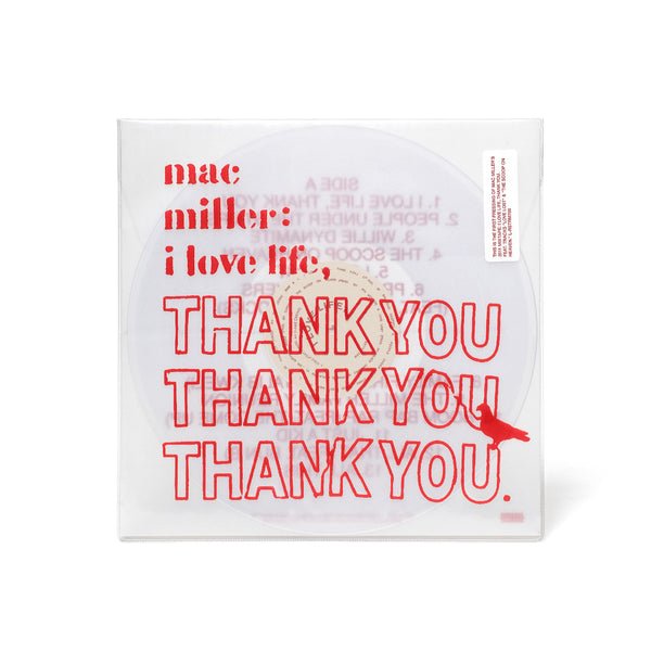 Mac Miller - I Love Life, Thank You - Clear Vinyl LP Record - Bondi Records