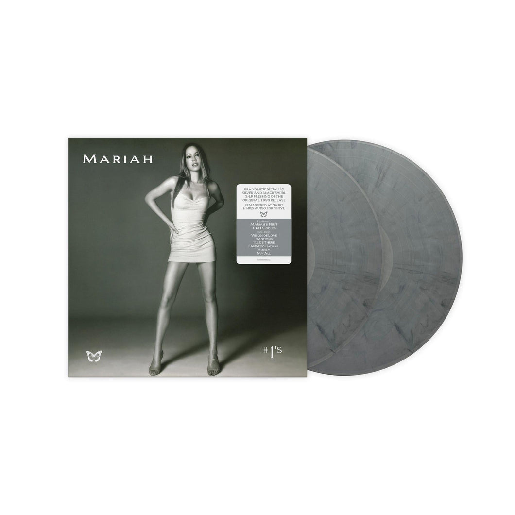 Mariah Carey - #1’s - Metallic Silver Vinyl LP Record - Bondi Records
