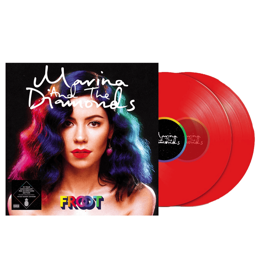 Marina And The Diamonds - FROOT - 10 Year Anniversary Edition Red Eco Vinyl LP Record - Bondi Records