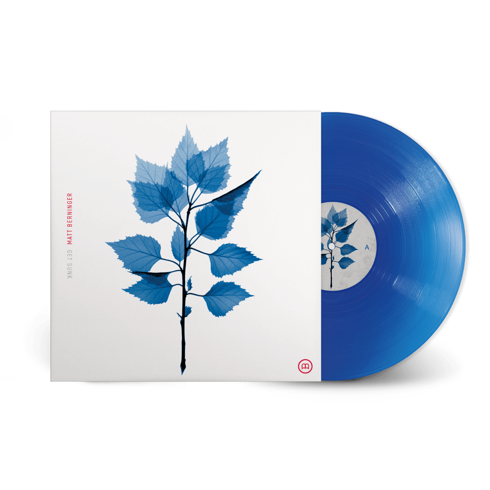 Matt Berninger - Get Sunk - Translucent Cobalt Vinyl LP Record - Bondi Records