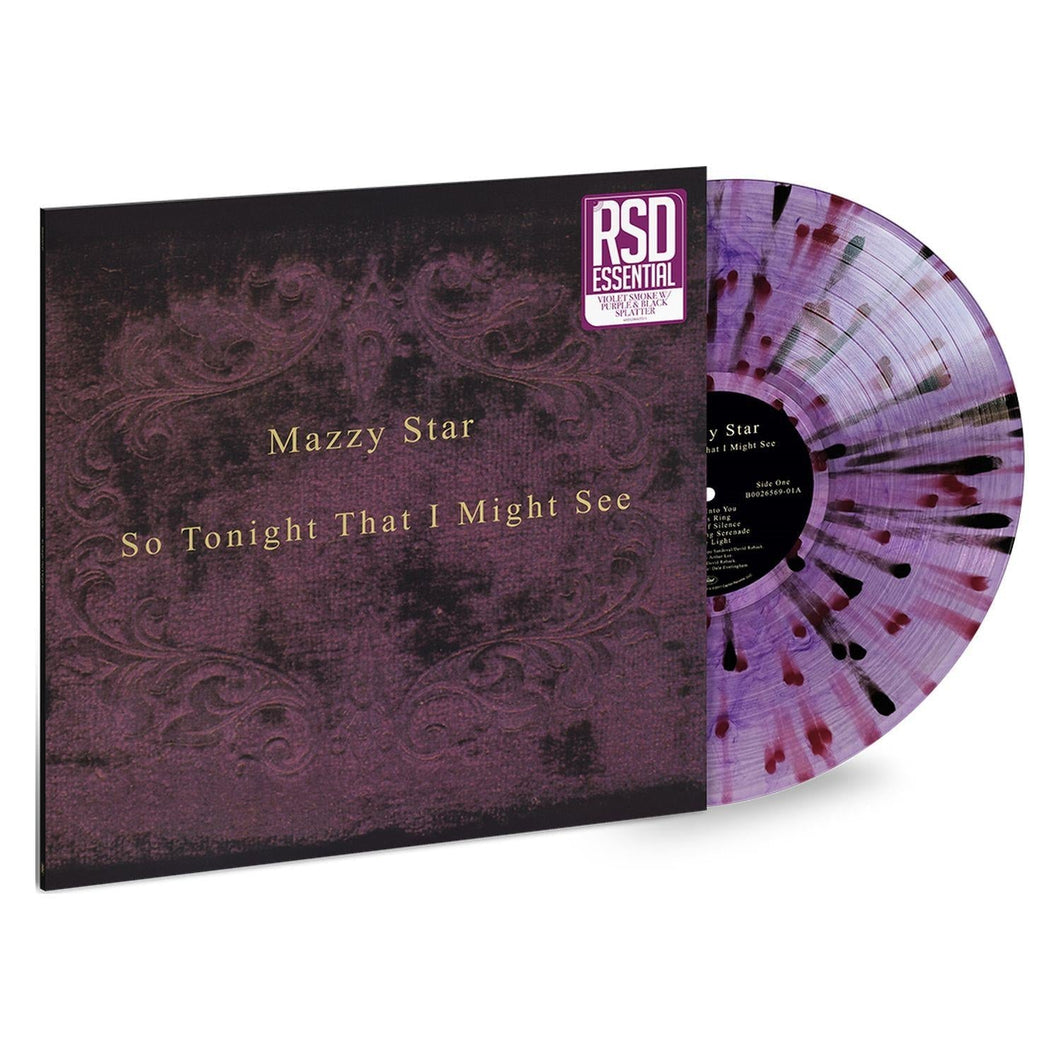 Mazzy Star - So Tonight That I Might See - Violet Smoke with Purple & Black Splatter Vinyl LP Record - Bondi Records