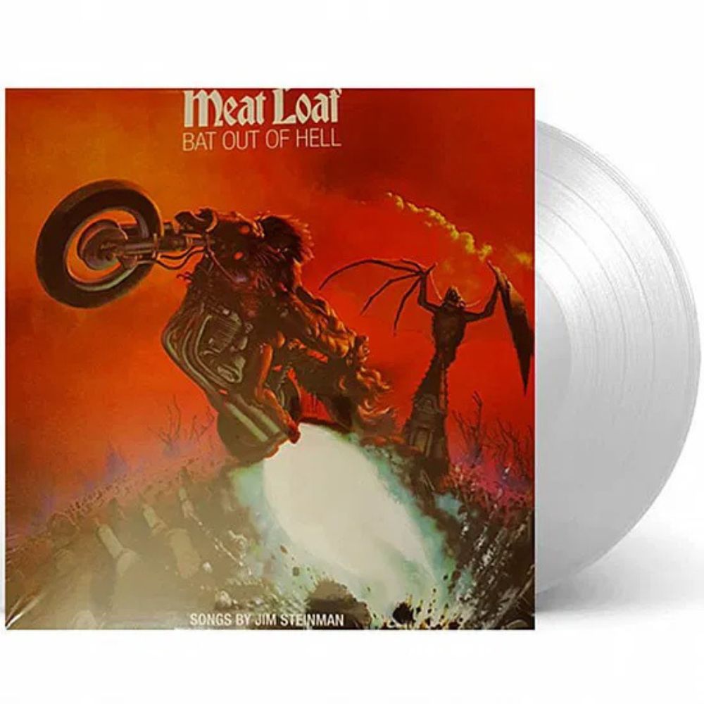 Meat Loaf - Bat Out of Hell - Clear Vinyl LP Record - Bondi Records