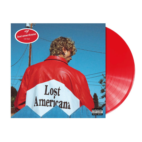 mgk (aka Machine Gun Kelly) - Lost Americana - Opaque Brick Red Vinyl LP Record - Bondi Records