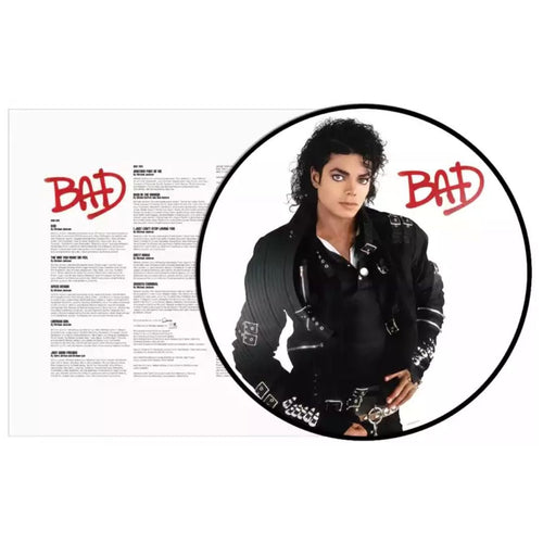 Michael Jackson - Bad - Picture Disc Vinyl LP Record - Bondi Records