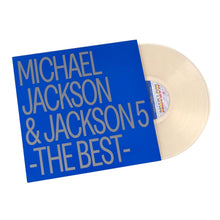 Load image into Gallery viewer, Michael Jackson &amp; Jackson 5 - The Best - Milky Clear Vinyl LP Record - Bondi Records
