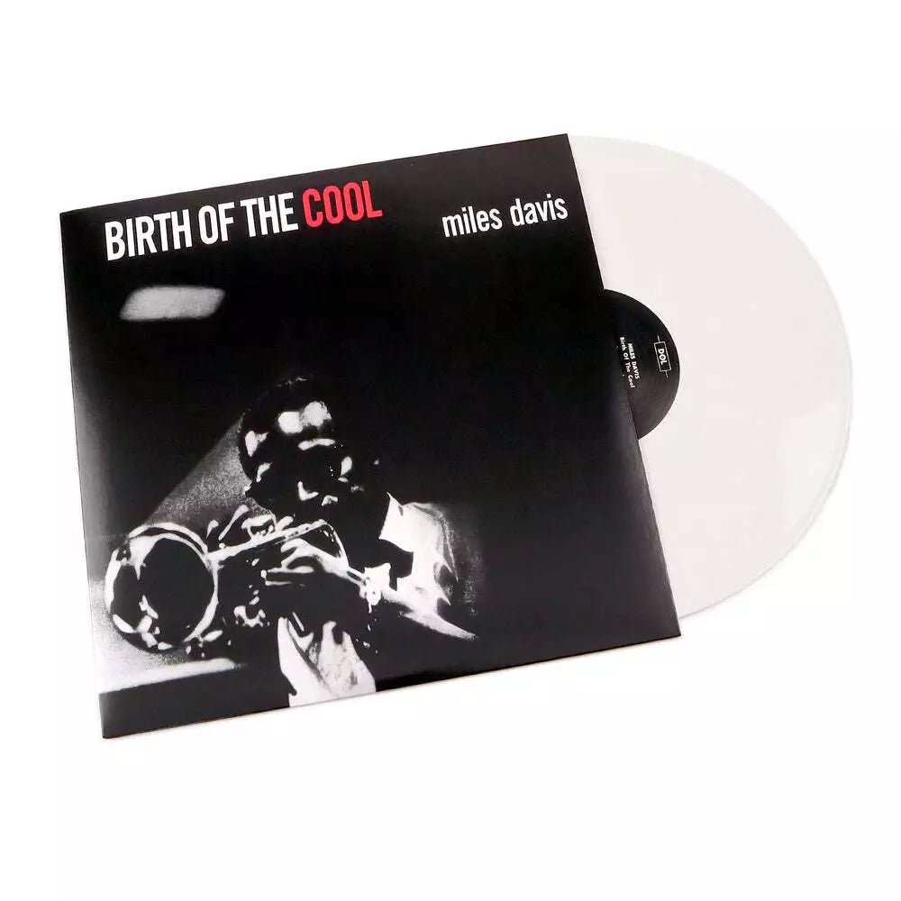 Miles Davis - Birth Of The Cool - White Vinyl LP Record - Bondi Records