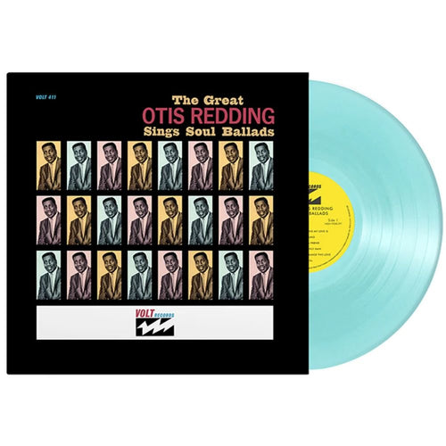 Otis Redding - Great Otis Redding Sings Soul Ballads - Light Blue Vinyl LP Record - Bondi Records