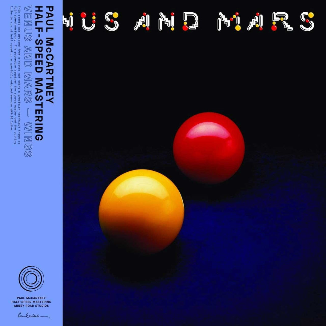 Paul McCartney & Wings - Venus And Mars - 50th Anniversary Half - Speed Master Vinyl LP Record - Bondi Records