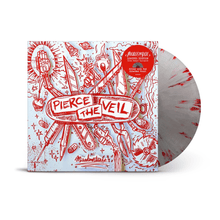 Load image into Gallery viewer, Pierce The Veil - Misadventures - Silver &amp; Red Splatter Vinyl LP Record - Bondi Records
