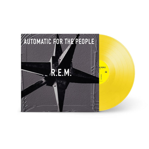 R.E.M. - Automatic For The People - Yellow Vinyl LP Record - Bondi Records