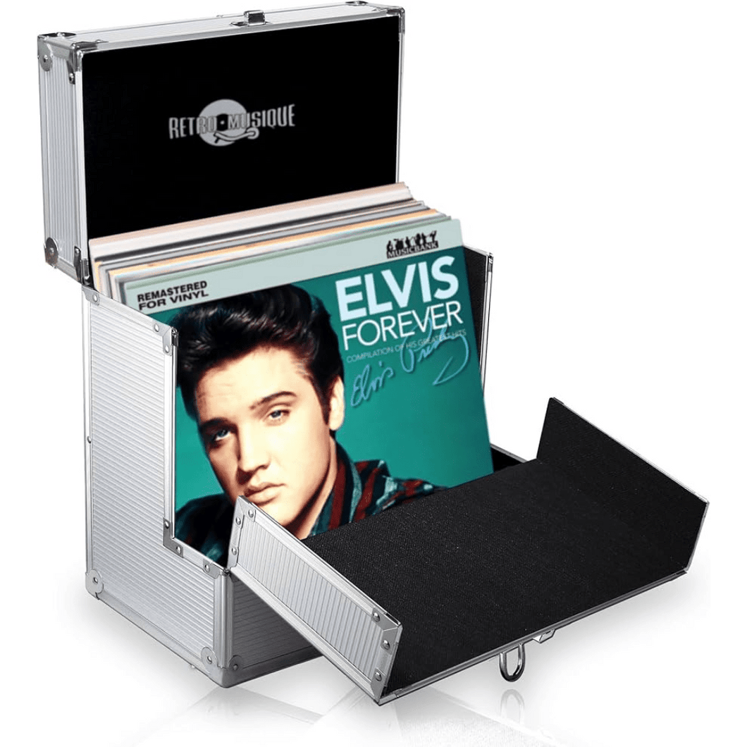 Retro Musique - Aluminum Trim Vinyl Record Case - Bondi Records