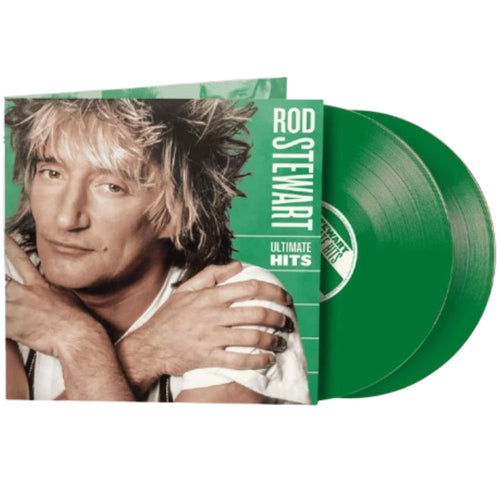 Rod Steward - Ultimate Hits - Green Vinyl LP Record - Bondi Records