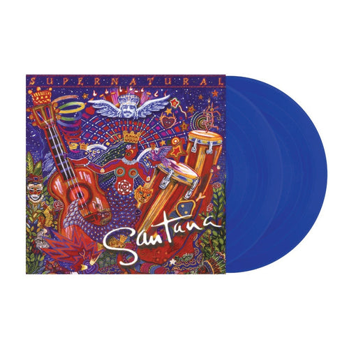 Santana - Supernatural - Blue Vinyl LP Record - Bondi Records