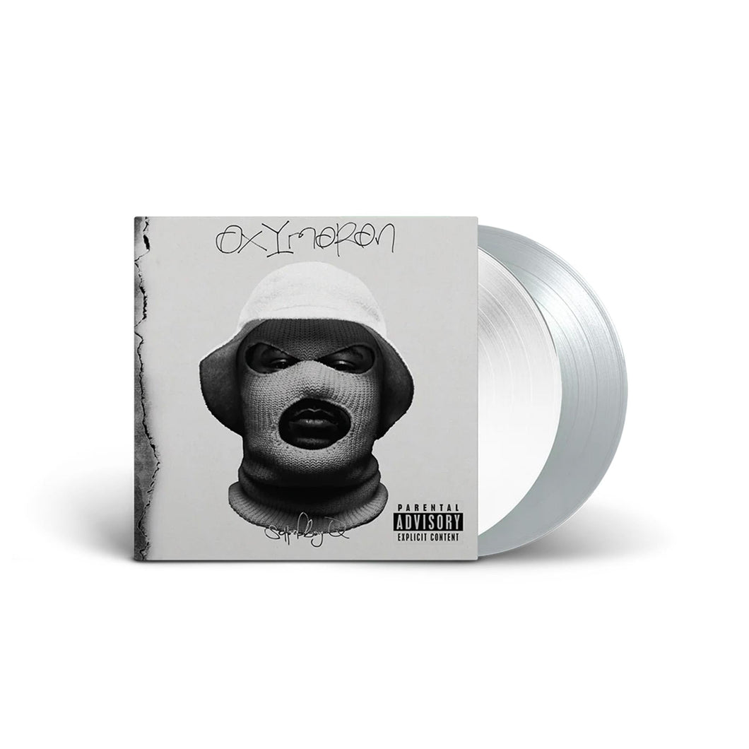 Schoolboy Q - Oxymoron - Silver & Clear Vinyl LP Record - Bondi Records