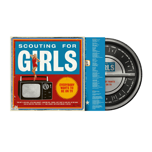 Scouting For Girls - Everybody Wants To Be On TV - 15th Anniversary Zoetrope Vinyl LP Record - Bondi Records