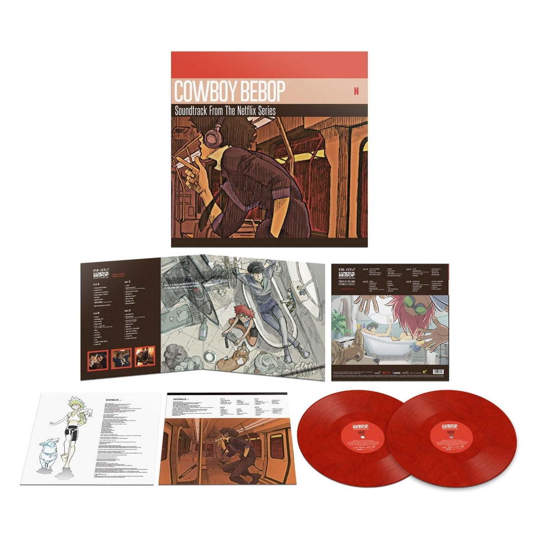 Seatbelts - Cowboy Bebop - Soundtrack From The Netflix Original Series - Red Vinyl LP Record - Bondi Records