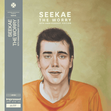 Load image into Gallery viewer, Seekae - The Worry (10th Anniversary Edition) - Orange Vinyl LP Record - Bondi Records
