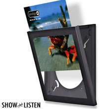 Load image into Gallery viewer, Show and Listen - Black Record Frame – Single Pack - Bondi Records
