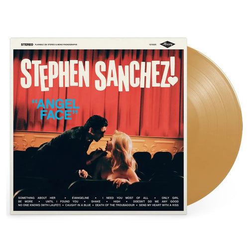 Stephen Sanchez - Angel Face - Gold Vinyl LP Record - Bondi Records