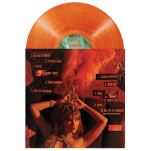 Load image into Gallery viewer, Taylor Swift - The Life of a Showgirl - Sweat &amp; Vanilla Perfume Portofino Orange Glitter Vinyl LP Record - Bondi Records
