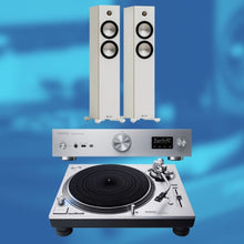 Load image into Gallery viewer, Technics SL - 1210GR2 Turntable, SU - GX70 Amplifier &amp; Monitor Bronze Floorstanding Speakers Bundle - Bondi Records
