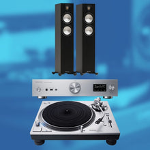 Load image into Gallery viewer, Technics SL - 1210GR2 Turntable, SU - GX70 Amplifier &amp; Monitor Bronze Floorstanding Speakers Bundle - Bondi Records
