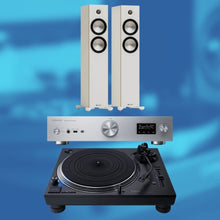 Load image into Gallery viewer, Technics SL - 1210GR2 Turntable, SU - GX70 Amplifier &amp; Monitor Bronze Floorstanding Speakers Bundle - Bondi Records
