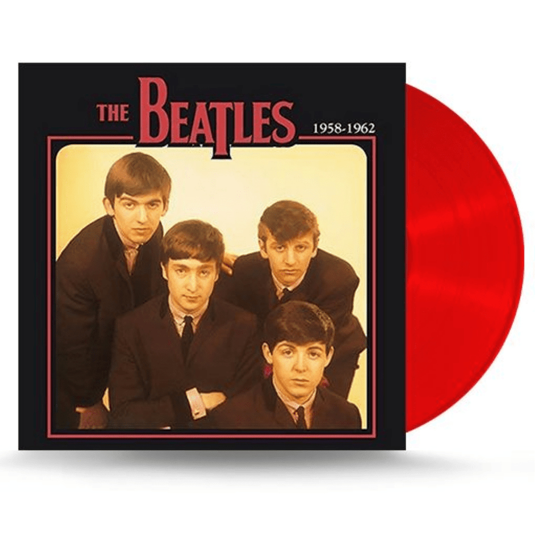 The Beatles - 1958 - 1962 - Red Vinyl LP Record - Bondi Records