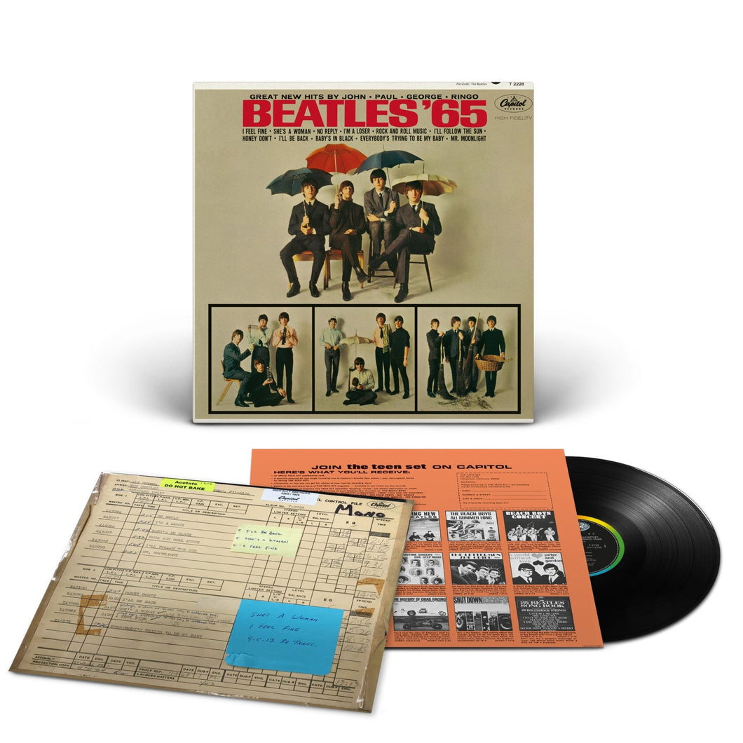 The Beatles - Beatles '65 – Mono Vinyl LP Record - Bondi Records