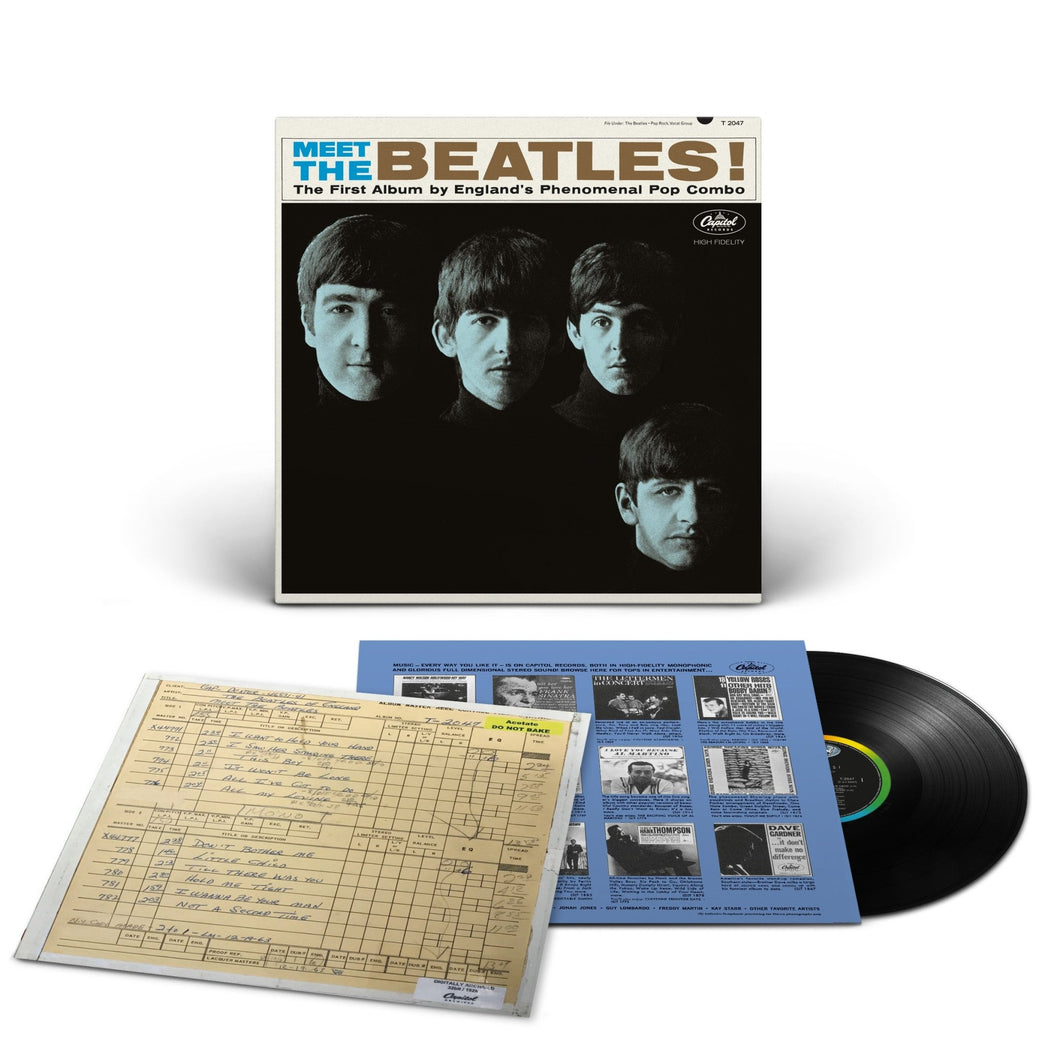 The Beatles - Meet The Beatles – Mono Vinyl LP Record - Bondi Records