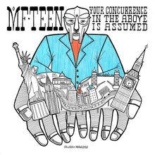 Load image into Gallery viewer, The Pro-Teens – MF TEEN: Your Concurrence In The Above Is Assumed - Orange Vinyl LP Record - Bondi Records
