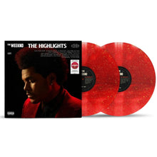 Load image into Gallery viewer, The Weekend - The Highlights - Red Sparkle Vinyl LP Record - Bondi Records
