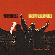 Load image into Gallery viewer, twenty one pilots - More Than We Ever Imagined (Live in Mexico City) - Red &amp; Yellow Vinyl LP Record - Bondi Records
