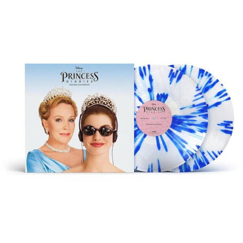 Various Artist - Princess Diaries Official Soundtrack - Clear with Blue Splatter Vinyl LP Record - Bondi Records